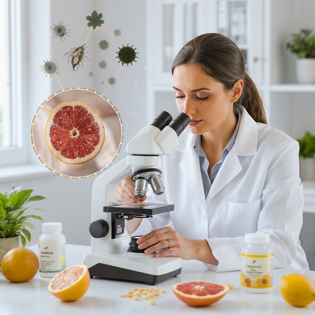 A grépfrútmagolaj erős gombaellenes hatása támogatja az immunrendszert.