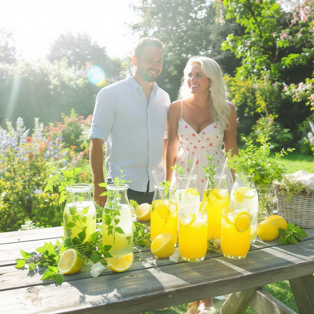 A gyógynövénylimonádék frissítő hatása a nyári melegben.