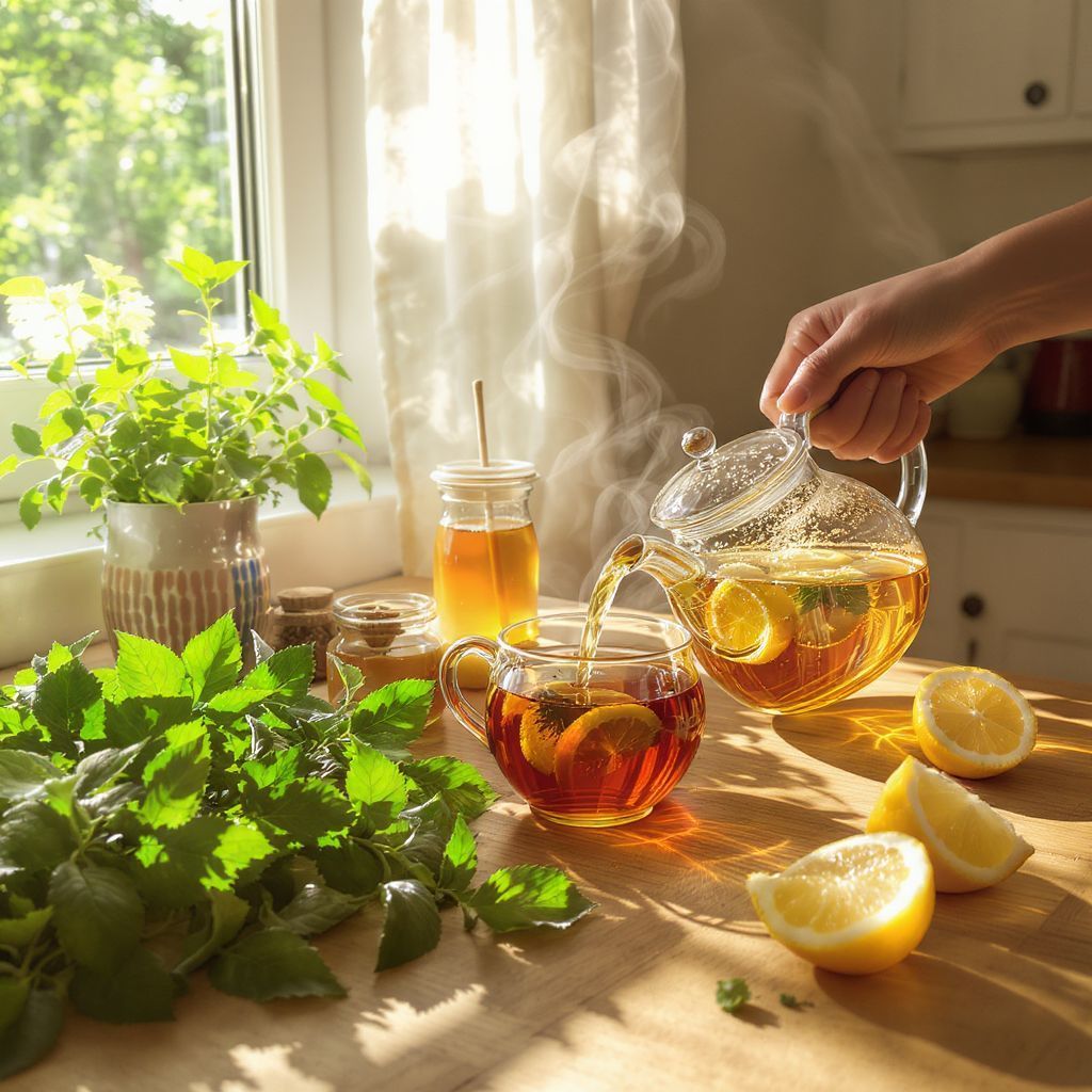 Citromfűtea: A nyári esték tökéletes, nyugtató itala