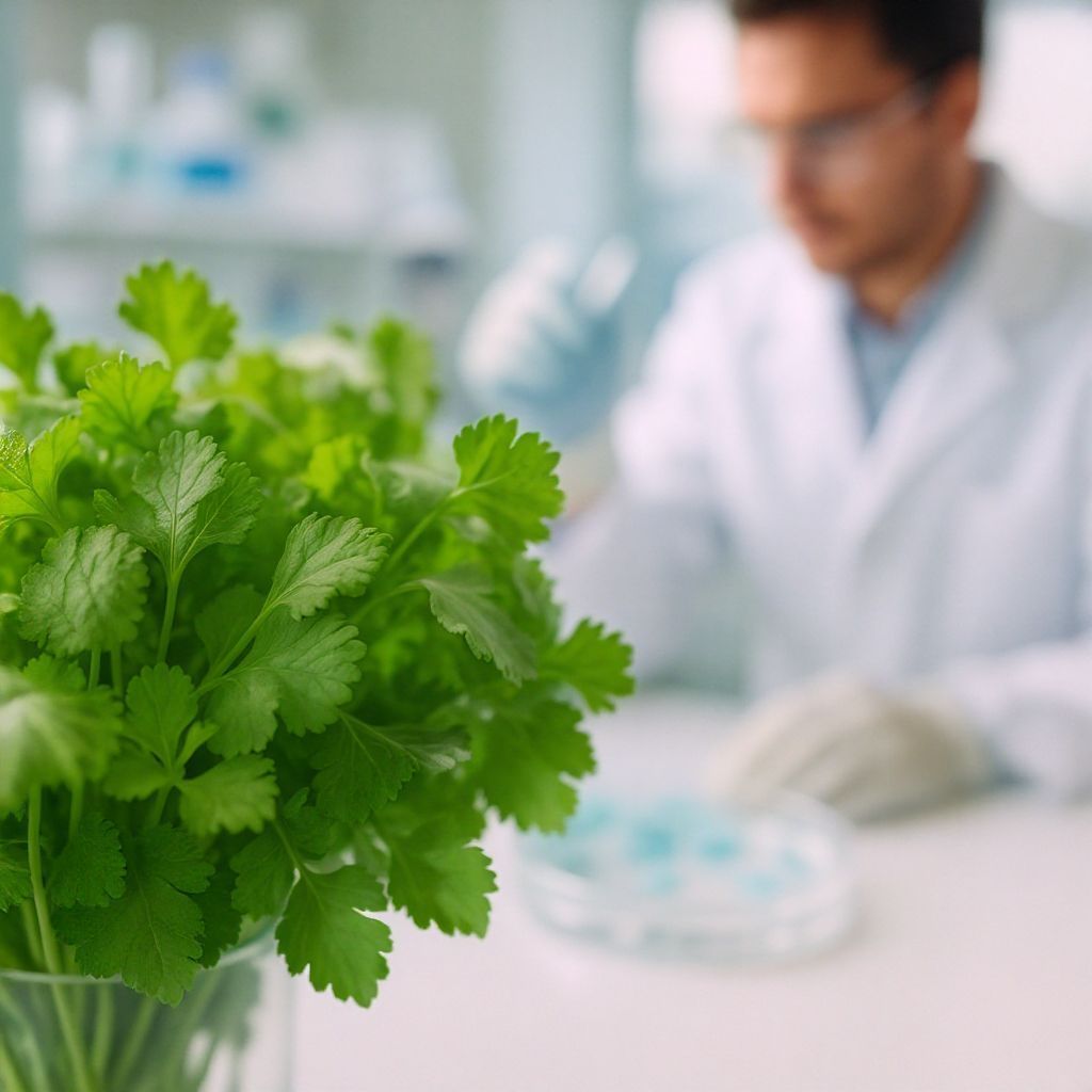 A koriander antibakteriális tulajdonságai segíthetnek a rezisztencia leküzdésében.
