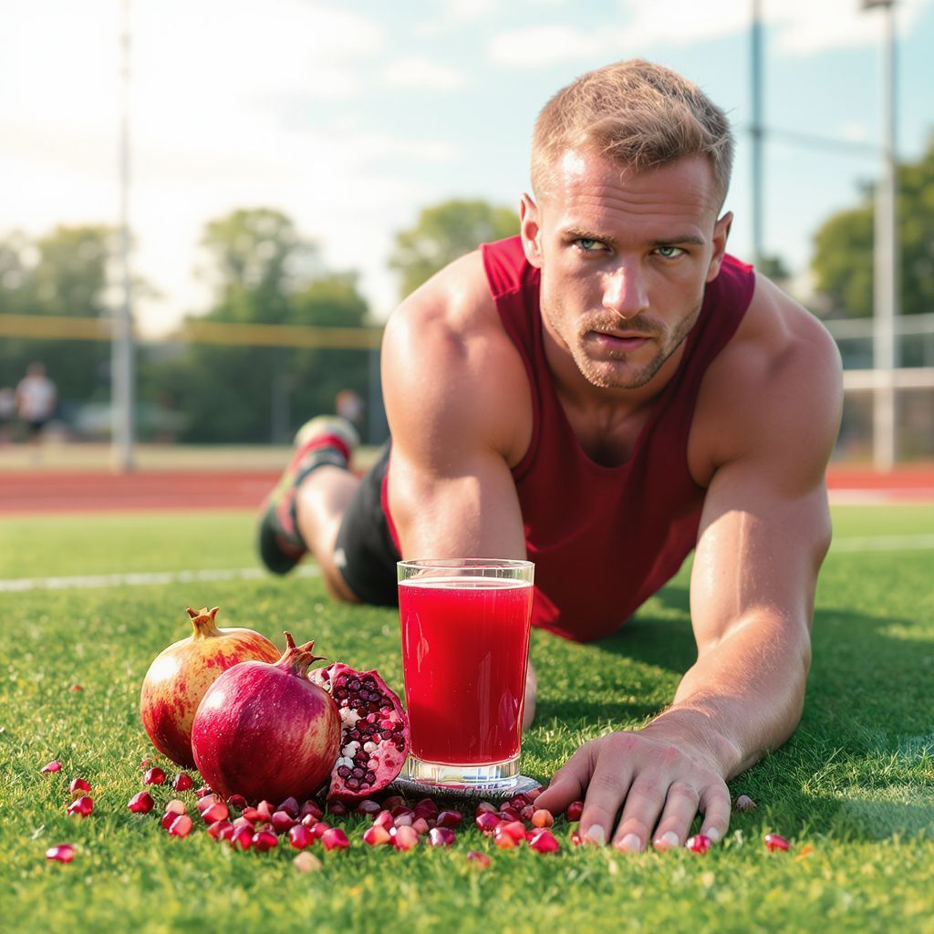 A gránátalmalé segíti az izomregenerációt és növeli a teljesítményt.