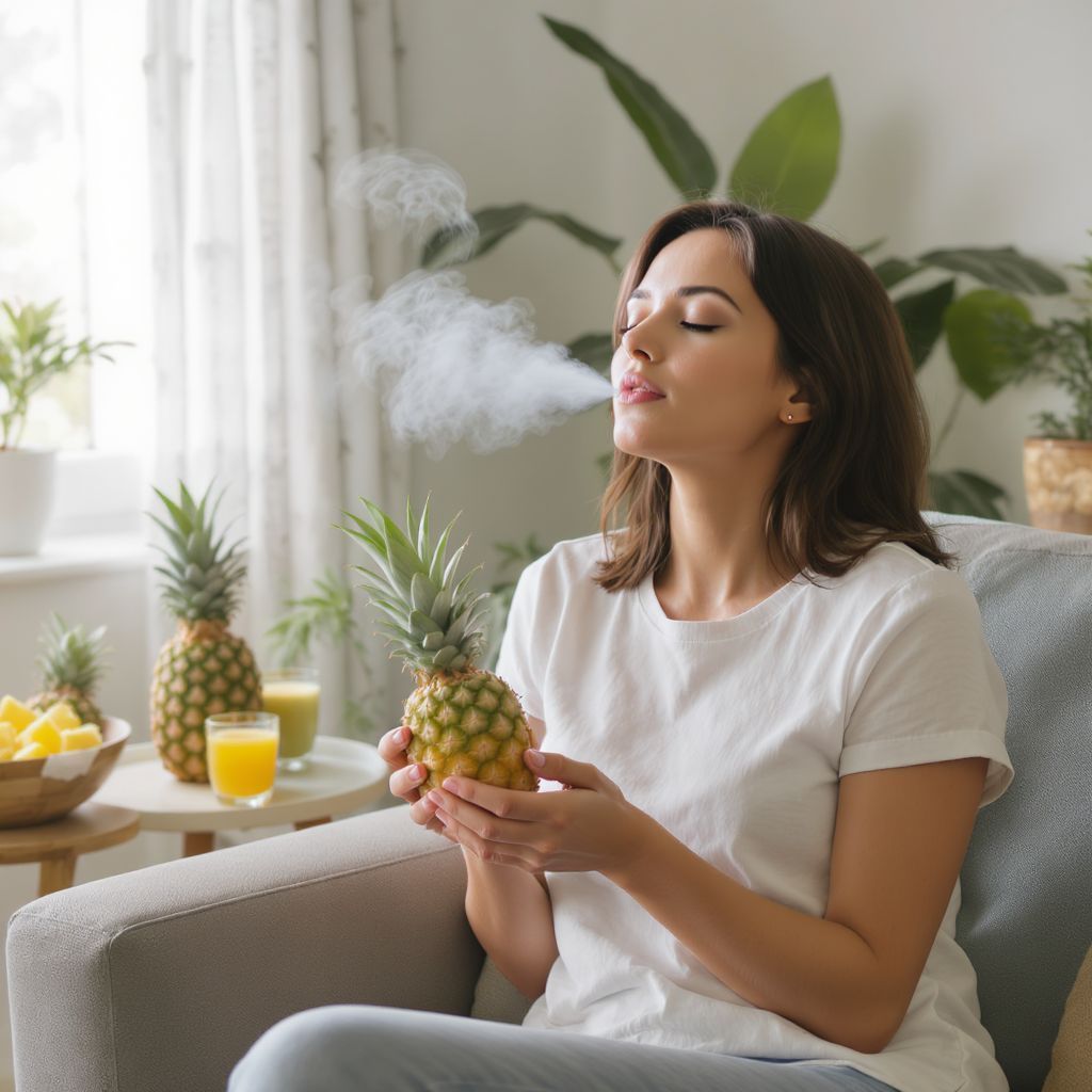 Az ananász bromelain enzime segíthet az allergiák enyhítésében.