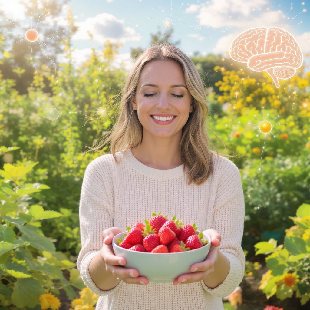 Az eper növelheti a szerotoninszintet, javítva a hangulatot.