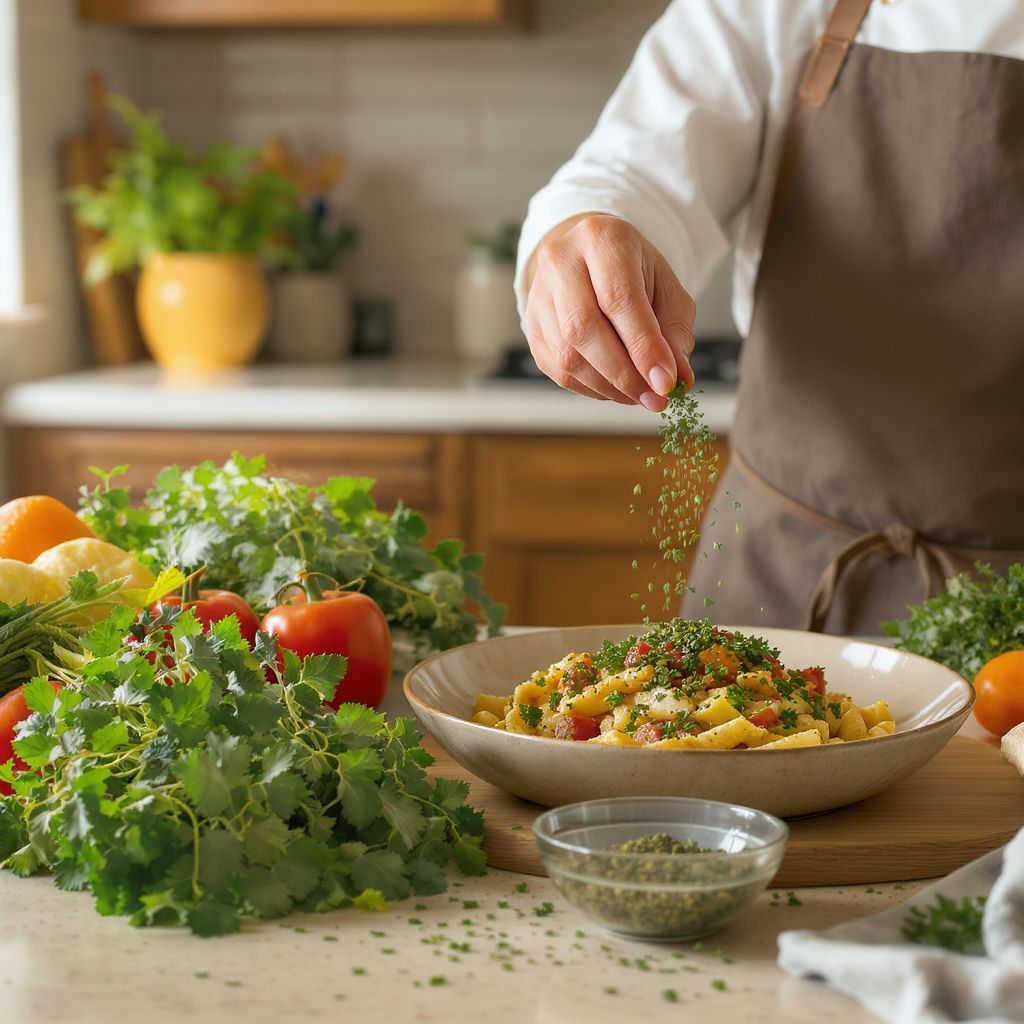 Az oregánó fokozza a paradicsomos ételek ízét.
