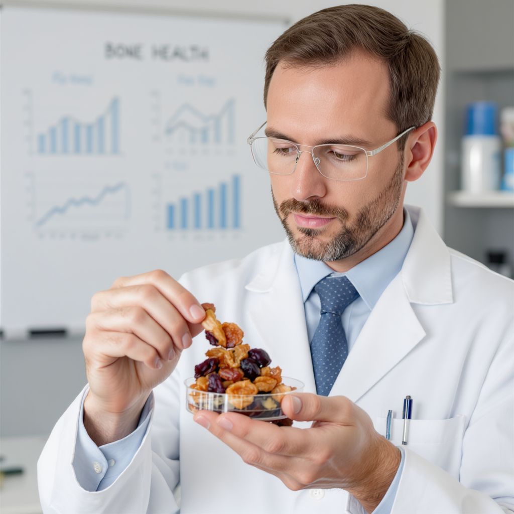 Az aszalt szilva segít a csontok ásványianyag-sűrűségének növelésében.
