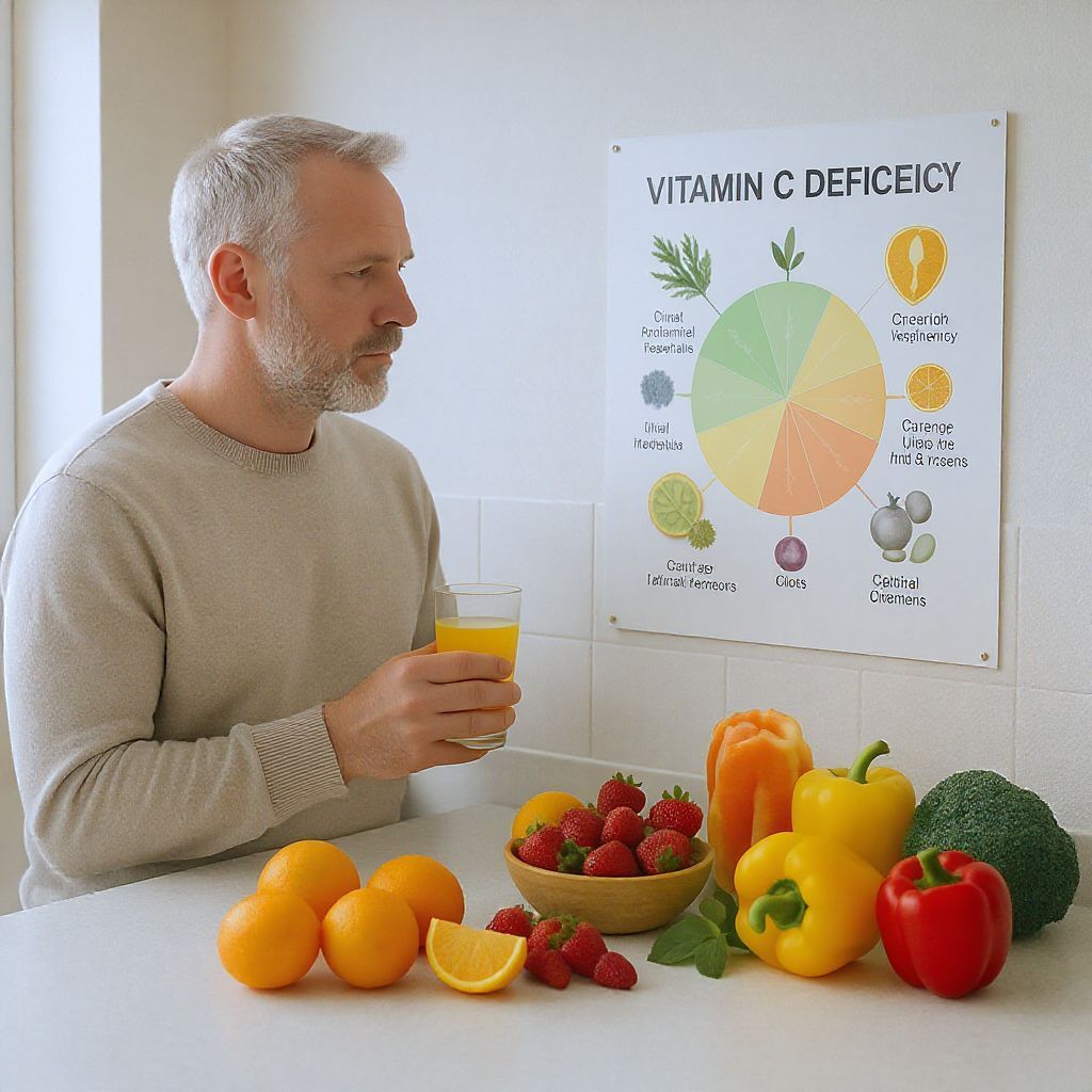 A C-vitamin hiány gyengíti az immunrendszert és a szellemi frissességet.