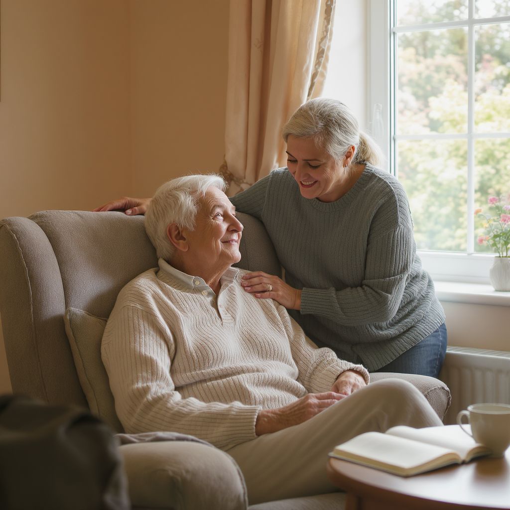 A család és a gondozók kulcsszerepet játszanak a támogatásban.