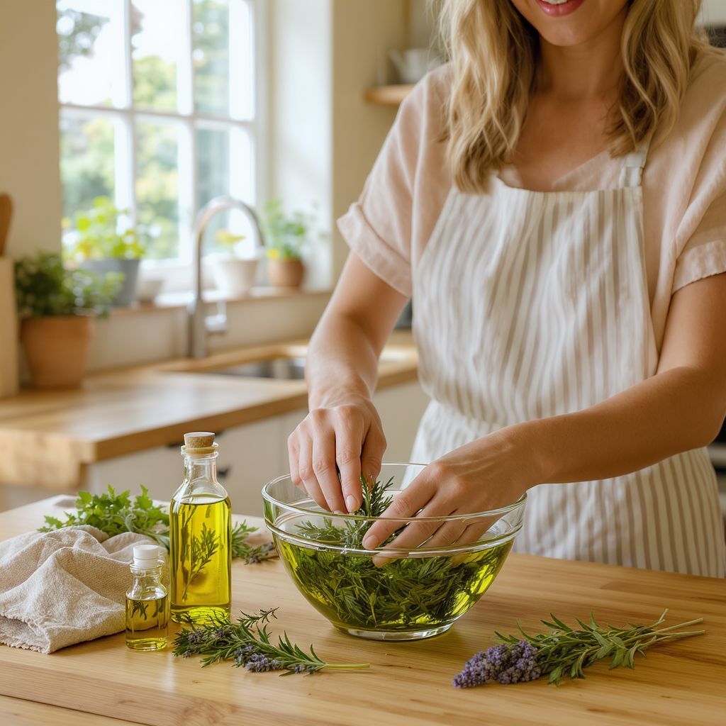A macerálás fokozza a gyógynövények hatóanyagainak kioldódását.