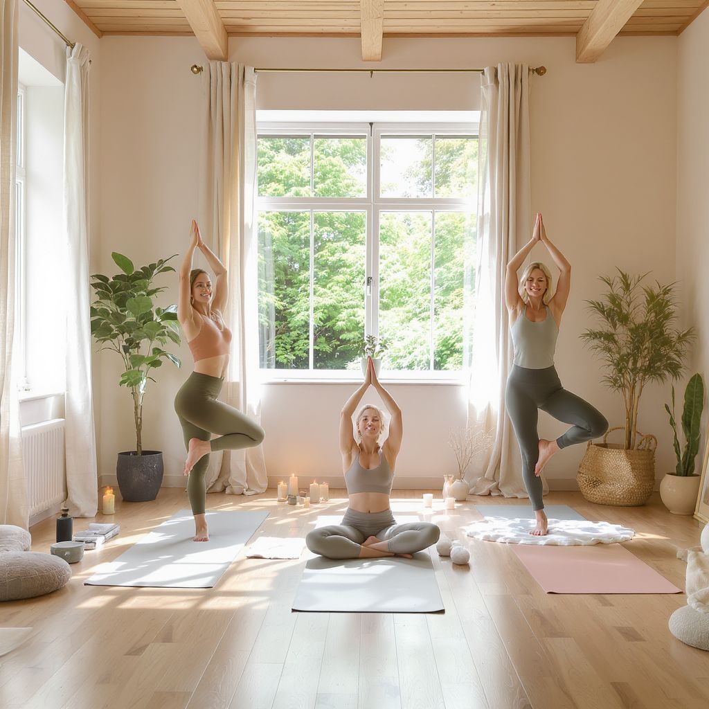 A jóga segít a stressz csökkentésében és a fókuszálásban.