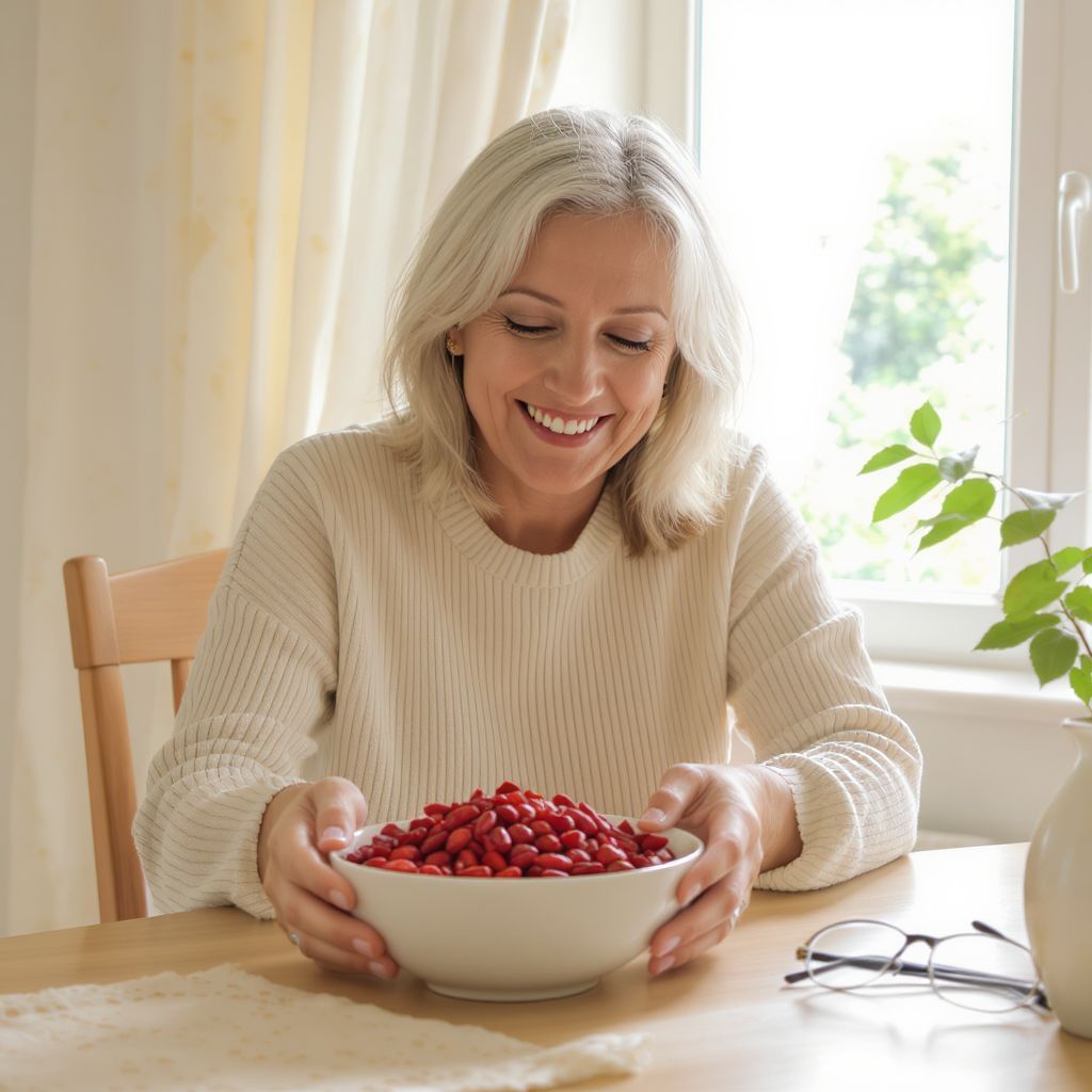A goji bogyó segít a látás megőrzésében.