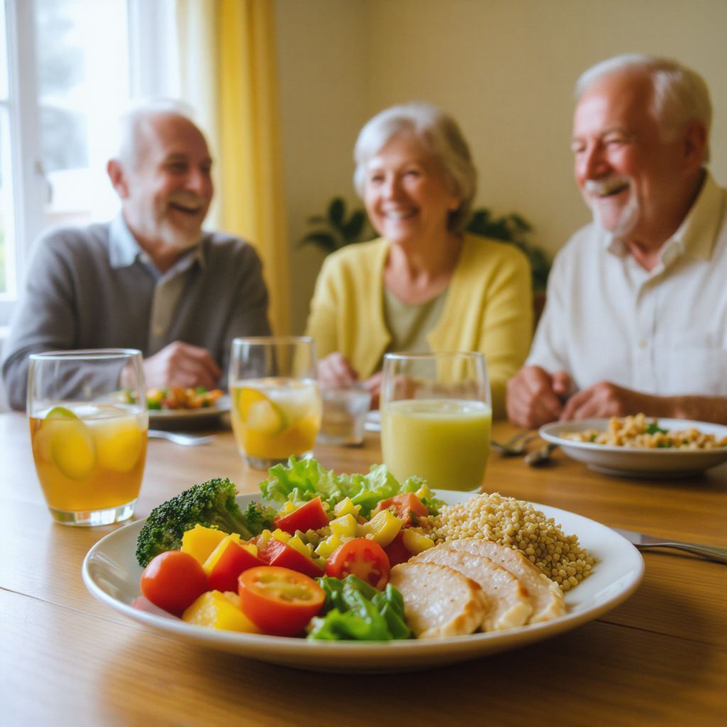 A tápláló ételek javíthatják a hangulatot időseknél.