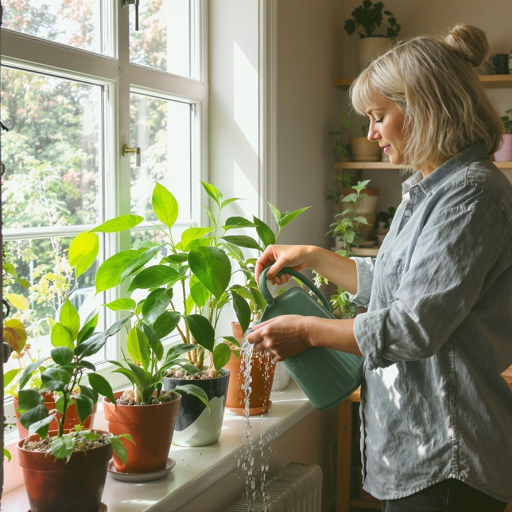 A szobanövények javítják a levegő minőségét és hangulatot.