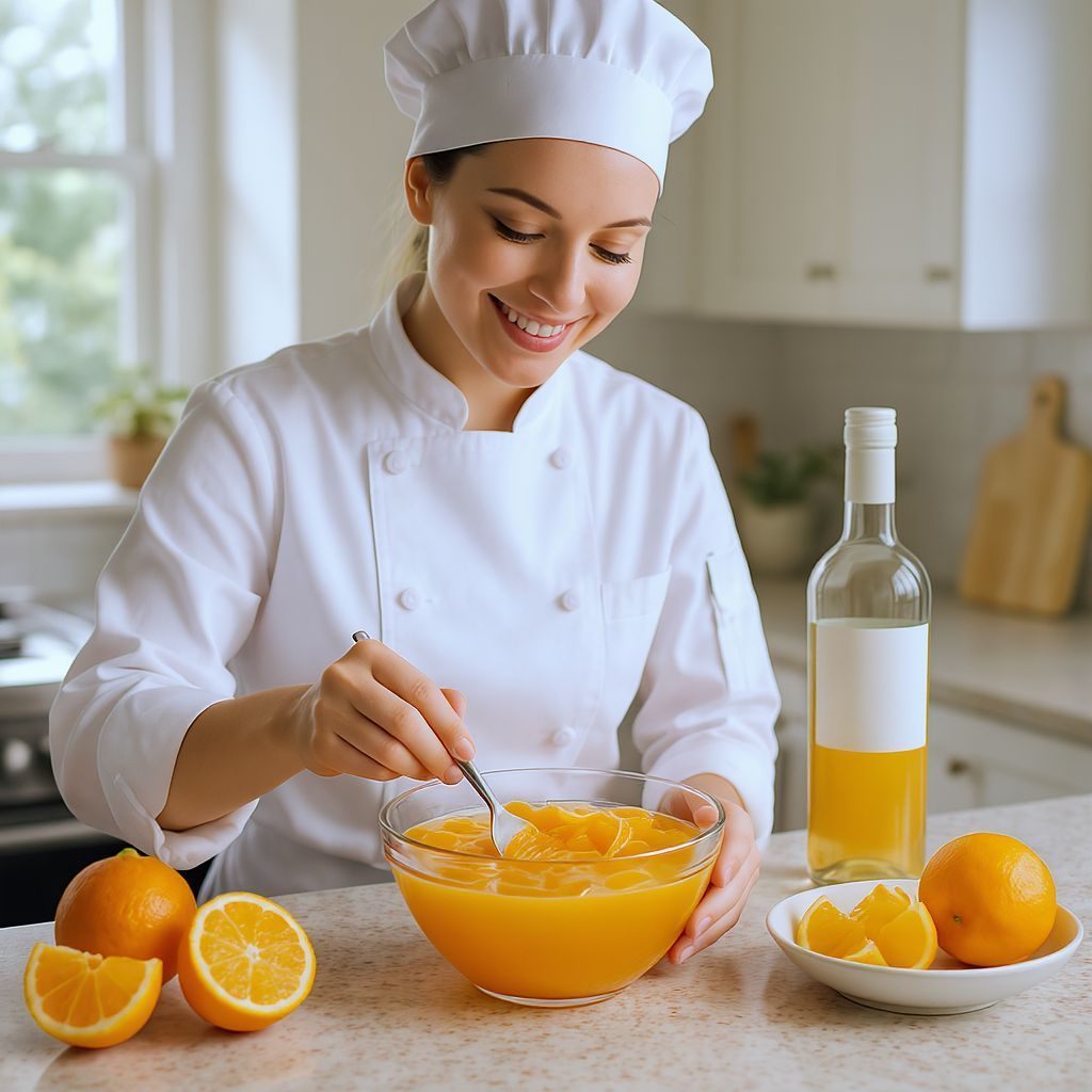 A vodka segít a zselé textúrájának javításában.