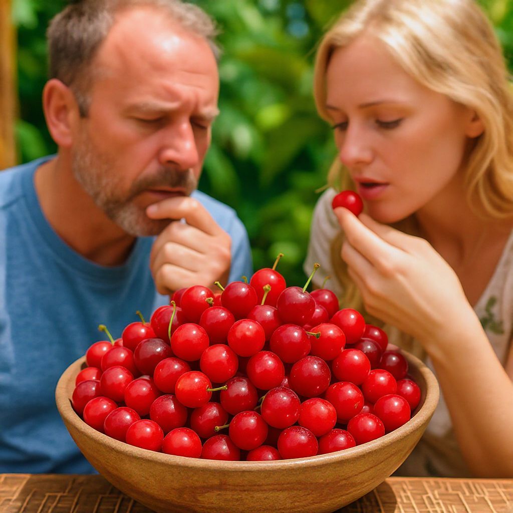 Az acerola gazdag flavonoidokban és ásványi anyagokban is.