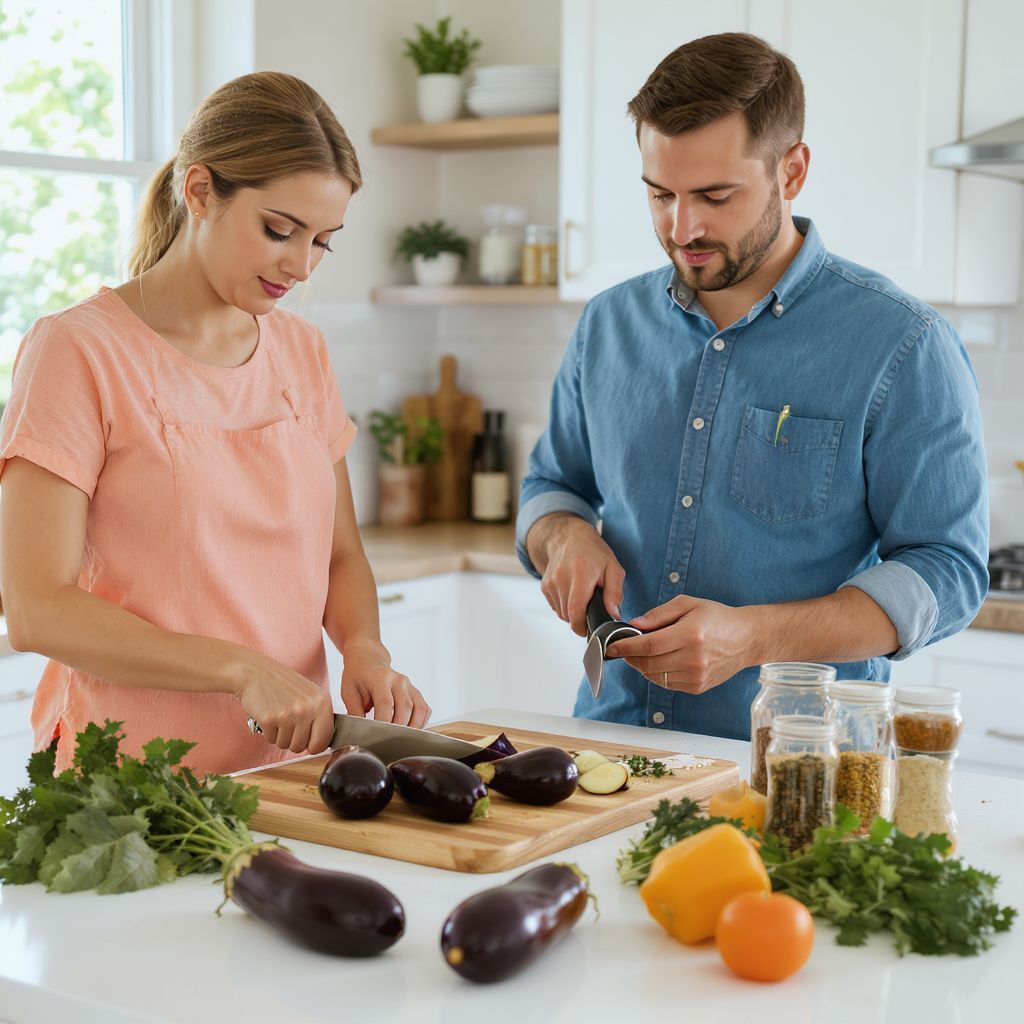 Hűtőszekrényben tartva a padlizsán íze megőrzi frissességét.