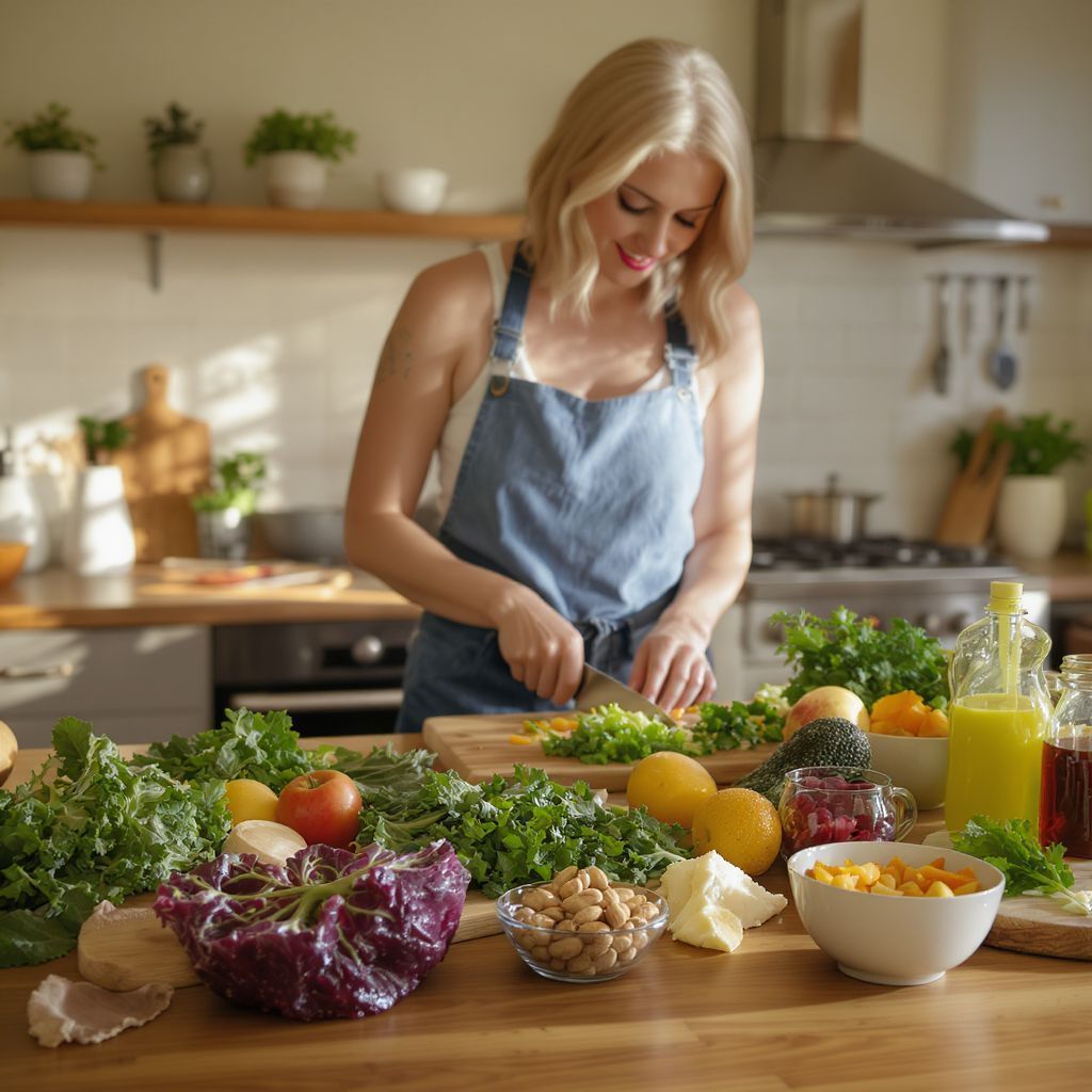 A kiegyensúlyozott étrend erősíti a csontokat és az immunrendszert.