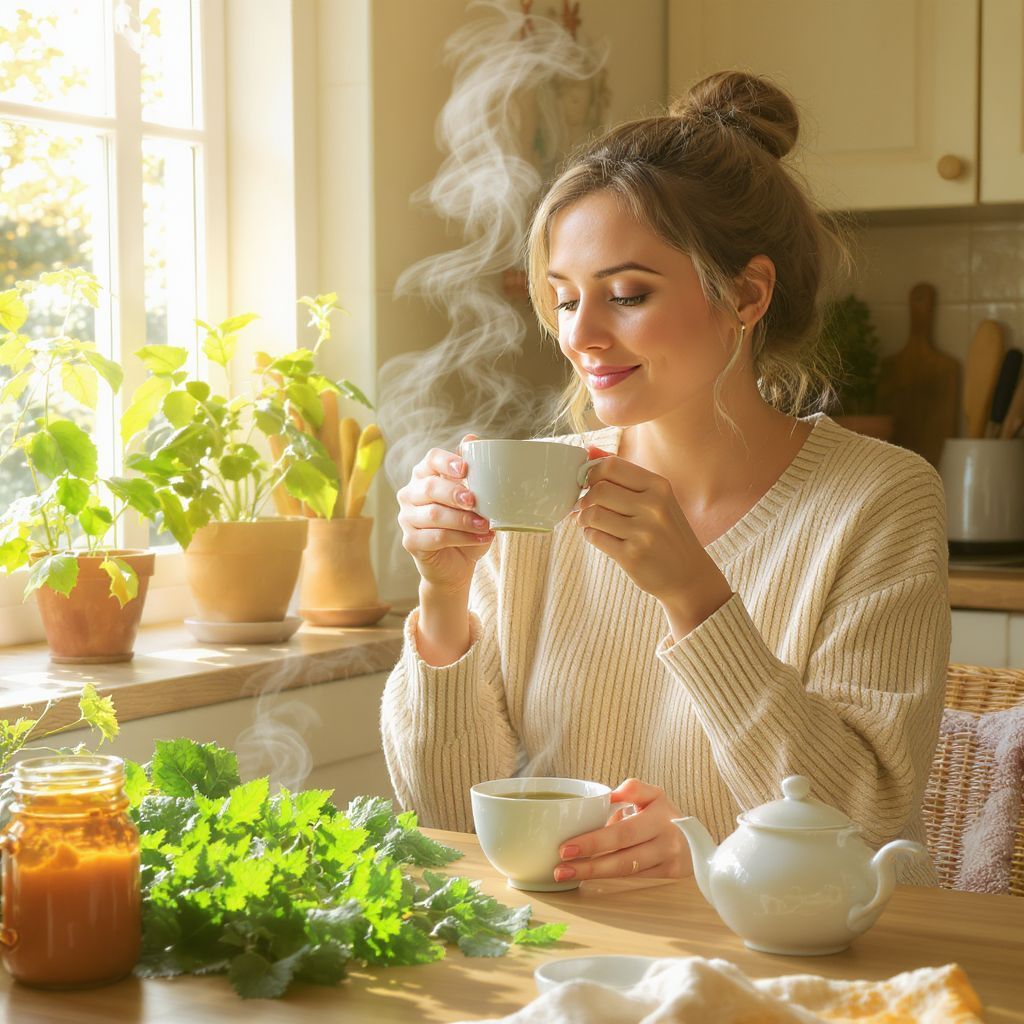 A csalántea természetes gyulladáscsökkentő hatása felgyorsítja a gyógyulást.