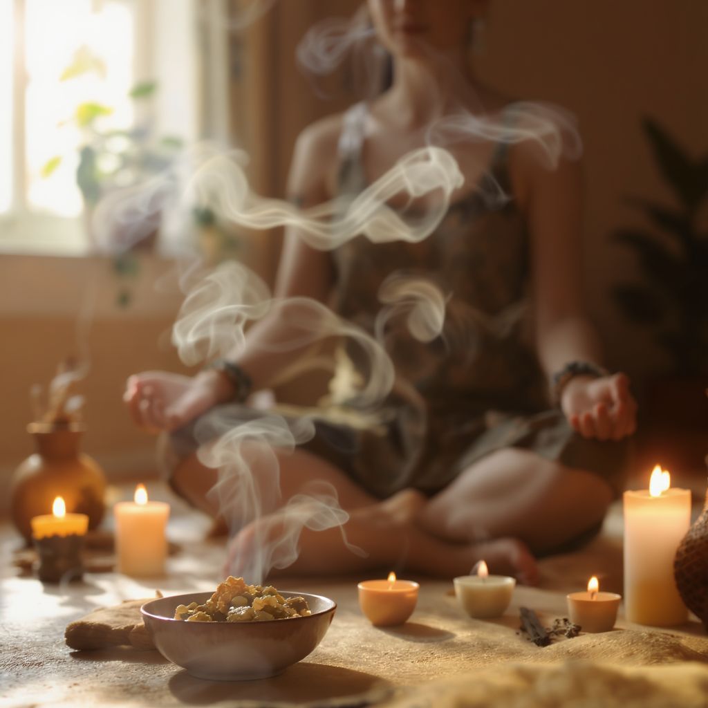 A mirha illata fokozza a fókuszt és a békét.