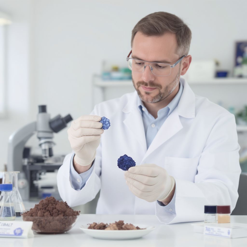 A kobalt a B12-vitamin szintéziséhez elengedhetetlen ásványi anyag.