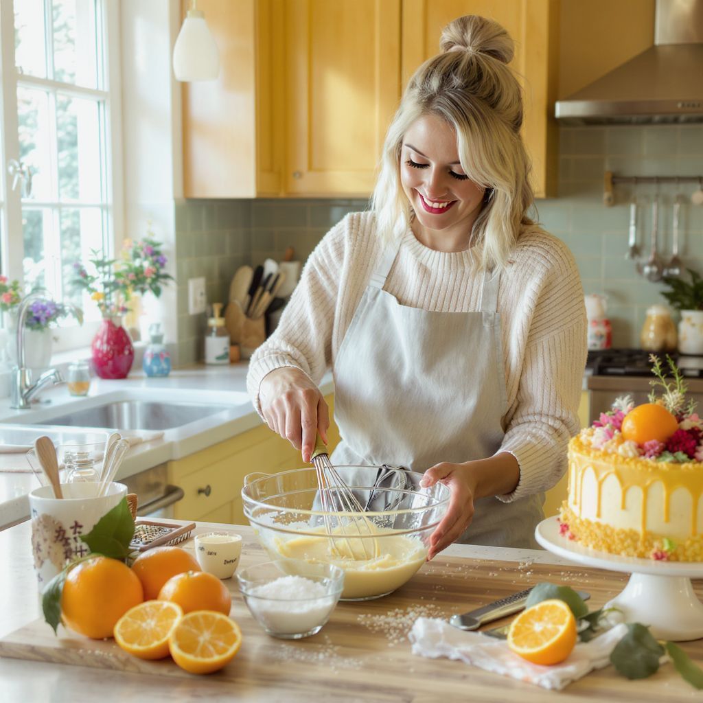 A friss narancs íze varázslatosan gazdagítja a krémet.