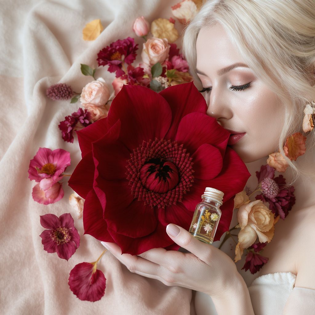 A Skorpiók szenvedélyes természetükhöz Gránátalma virágeszencia illik.