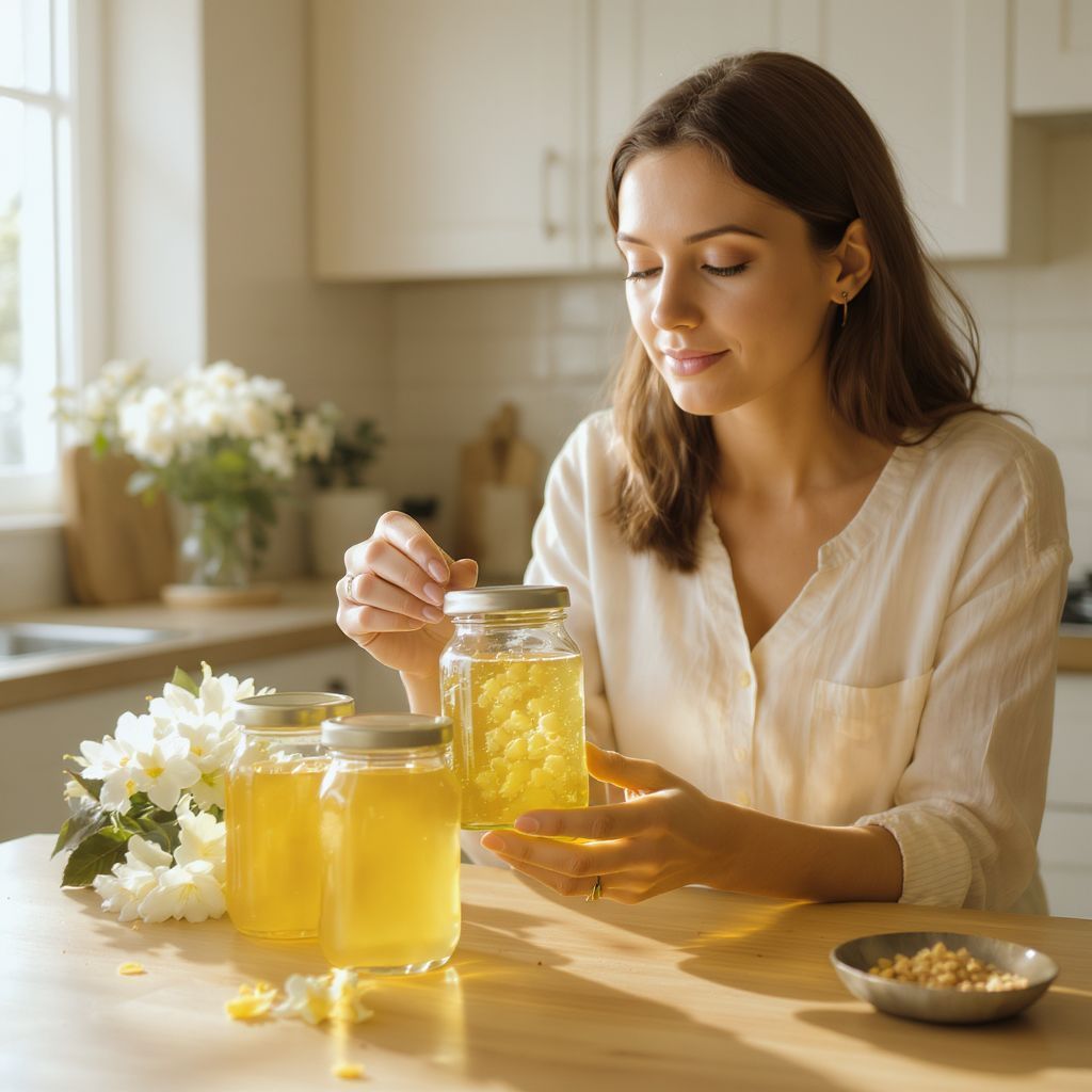 A jó minőségű jázminpakóca színe általában világosbarna.