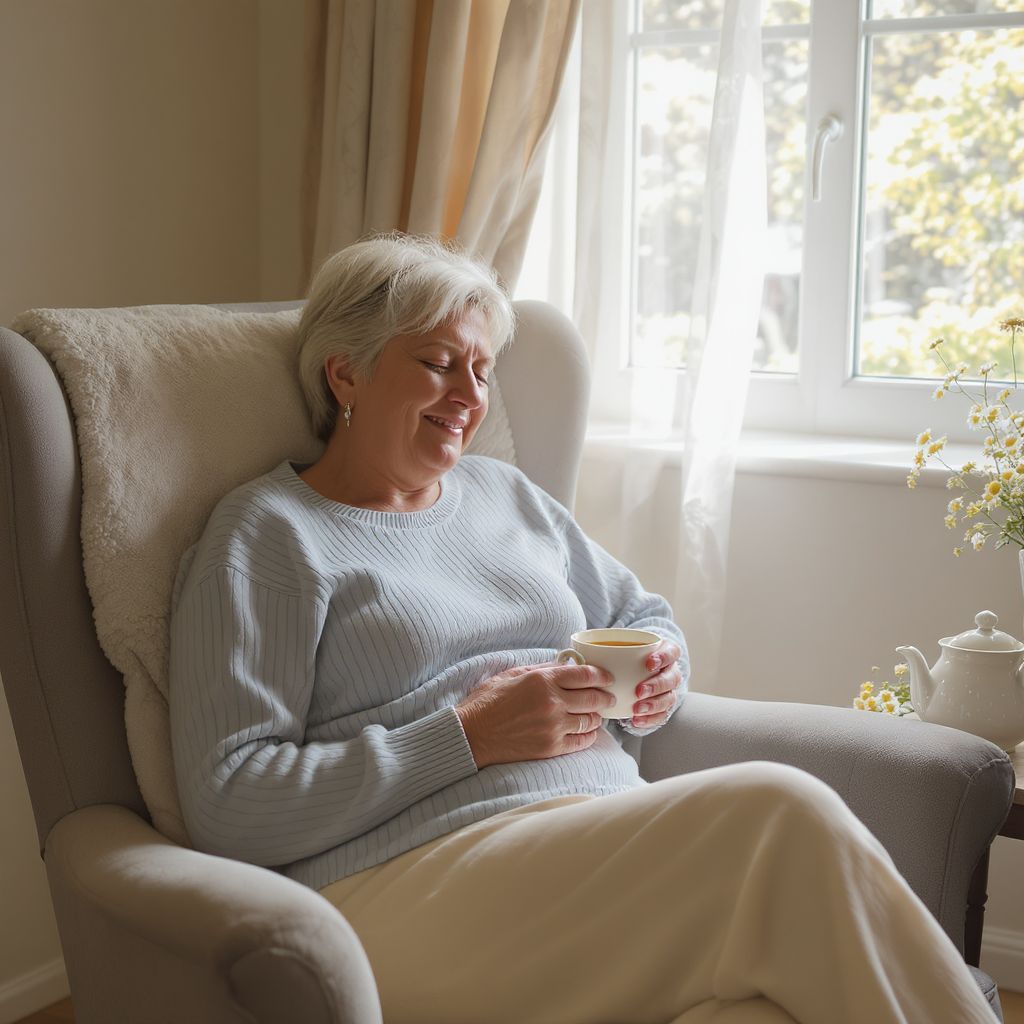 A kamillatea segíthet a menstruációs fájdalmak enyhítésében.