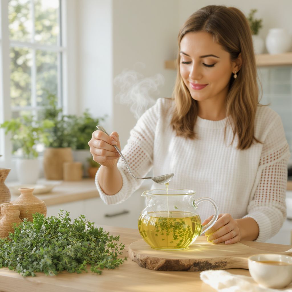 A kakukkfű segít a köhögés csillapításában és tüdővédő.