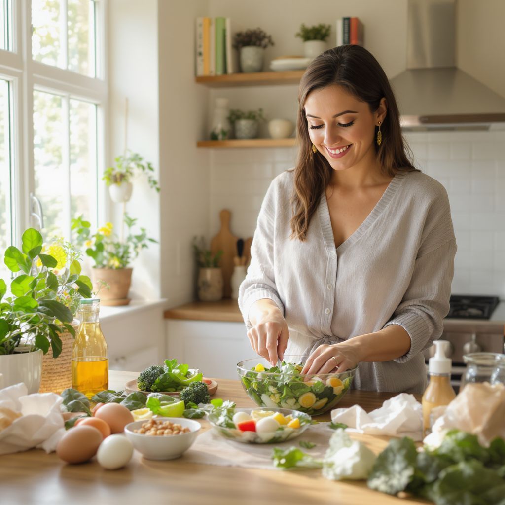 Tojás, máj és diófélék gazdag kolinforrások.