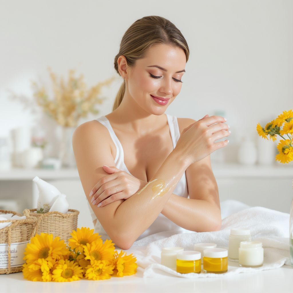 A körömvirág gyulladáscsökkentő hatása segít a bőr regenerálásában.