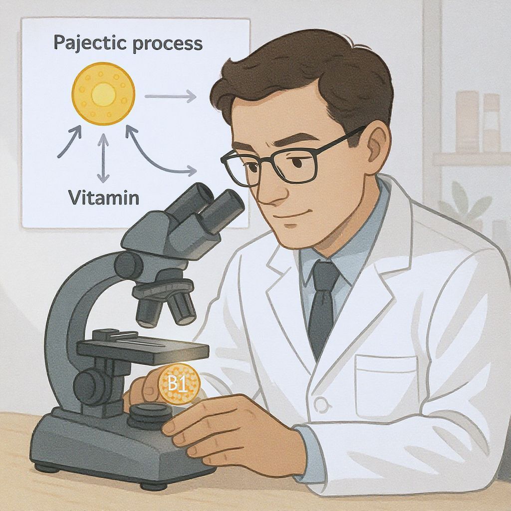 A tiamin elengedhetetlen a sejtek energiaháztartásához és anyagcseréhez.