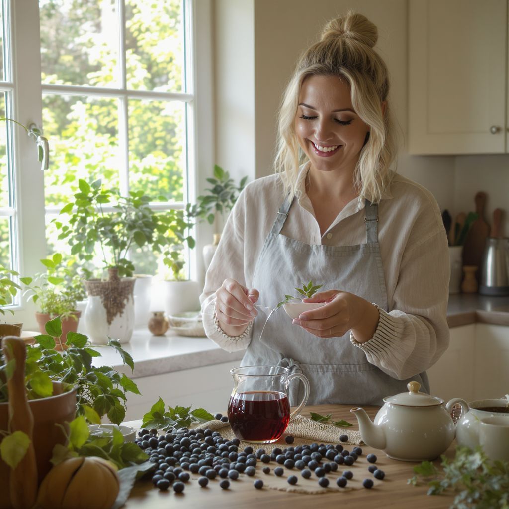 Az áfonyalevél tea fenntartható alternatíva a napi teázáshoz.