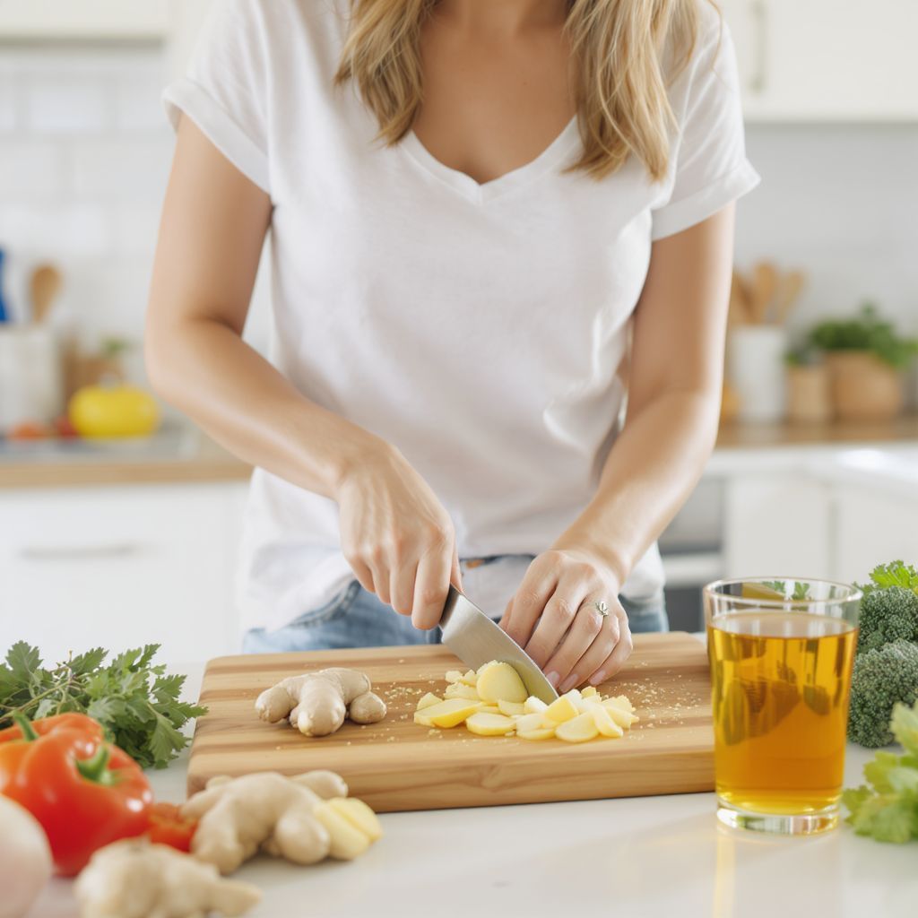A gyömbér serkenti az emésztést és enyhíti a puffadást.