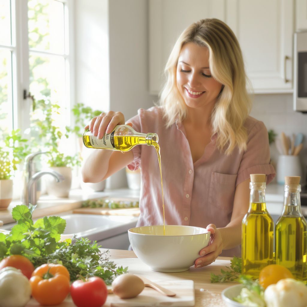 Az olajok mindennapi használata egészséges gyulladáscsökkentő hatású.