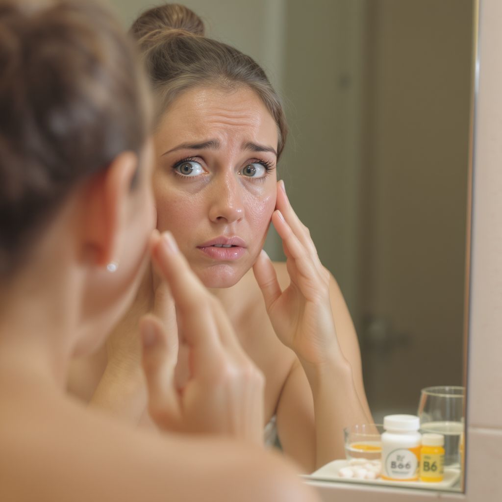 A B6-vitamin hiánya bőr- és hormonális problémákhoz vezethet.