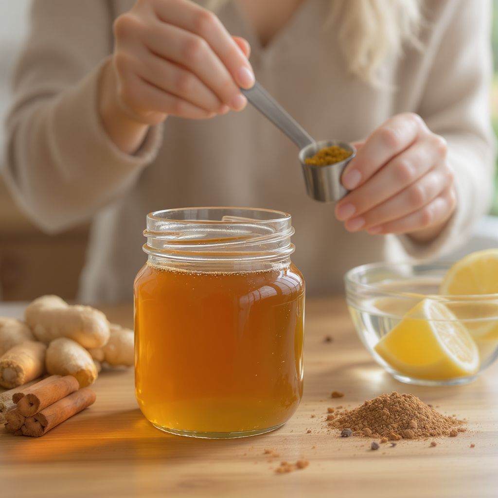 A fűszeres méz természetes megoldás köhögésre és légúti problémákra.