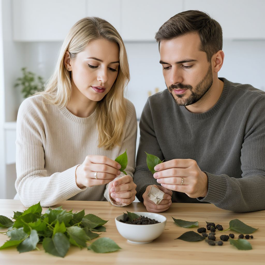 Az eperfalevél tea segíthet a cukorbetegség kezelésében.