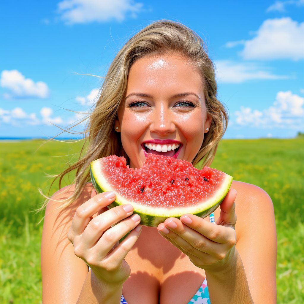 A görögdinnye 92% vizet tartalmaz, kiváló hidratáló!