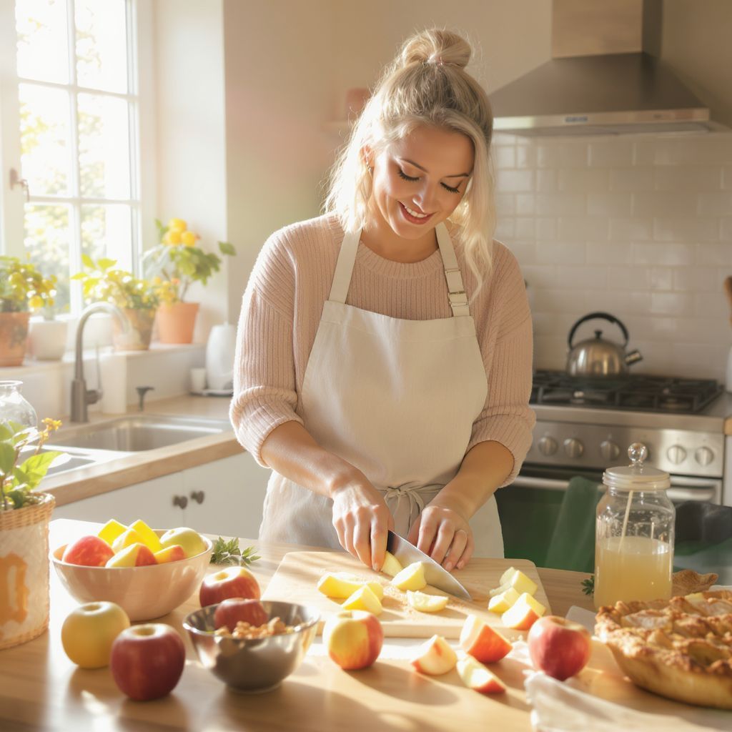 Az alma gazdag rostokban, javítja az emésztést.