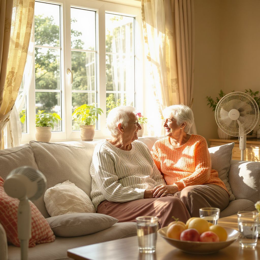 Folyamatos hidratálás segíti a hőség elviselését.