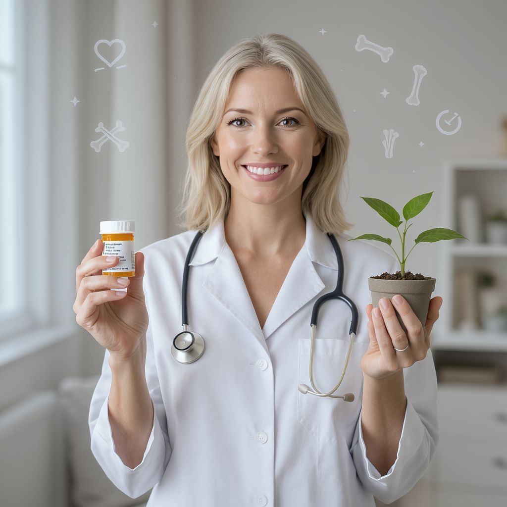 A D-vitamin és kalcium elengedhetetlen a csontok egészségéhez.