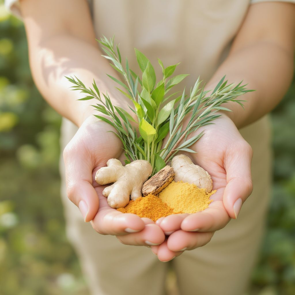 A gyömbér és a kurkuma gyulladáscsökkentő hatásúak.
