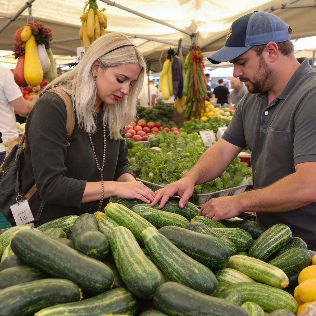 Válasszunk érett, fényes bőrű cukkinit, épp megfelelő méretben!
