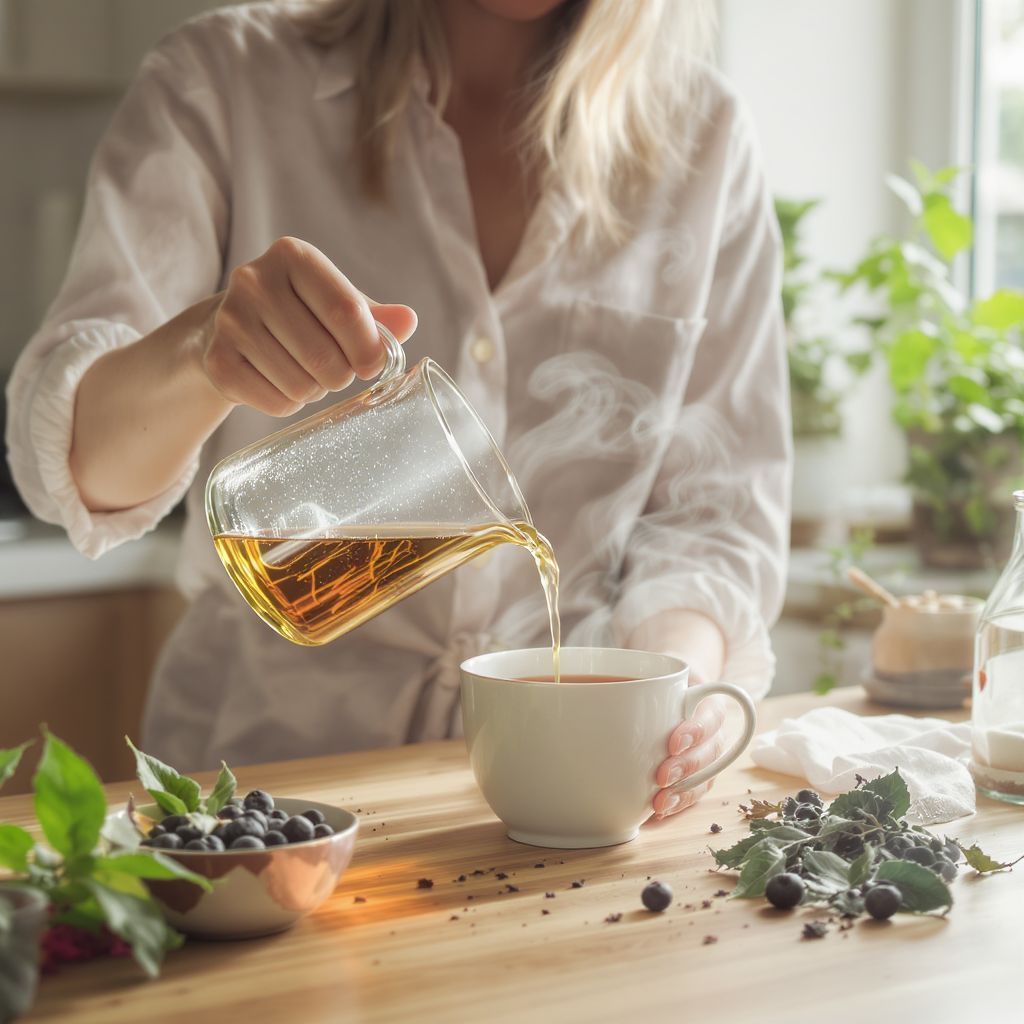 Az áfonyalevél tea segíthet a vércukorszint stabilizálásában.