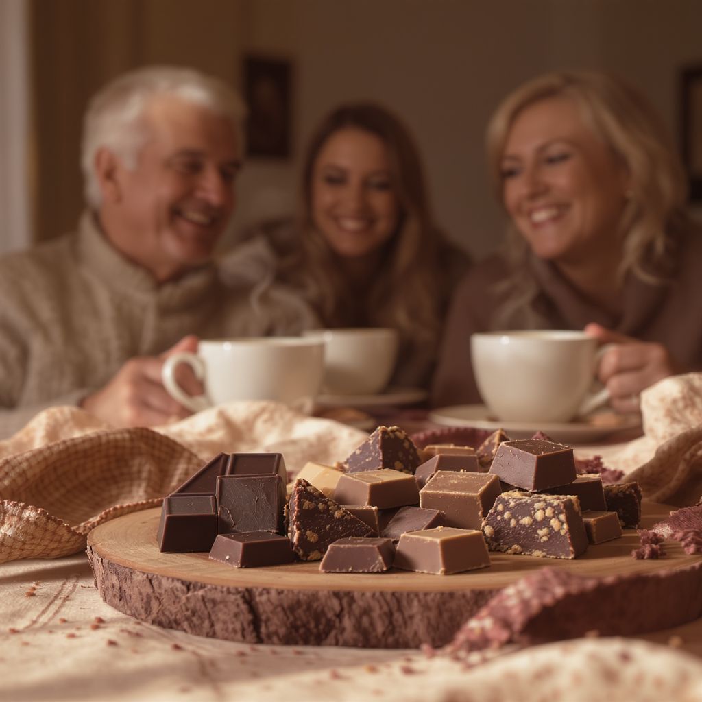 A csokoládé az öröm és az ünneplés szimbóluma.