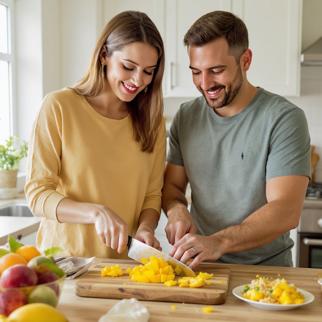 A mangó kiválóan harmonizál a curry-félékkel és salátákkal.