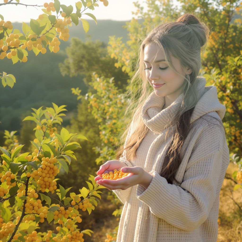 A homoktövis vitaminokkal és omega zsírsavakkal erősít.