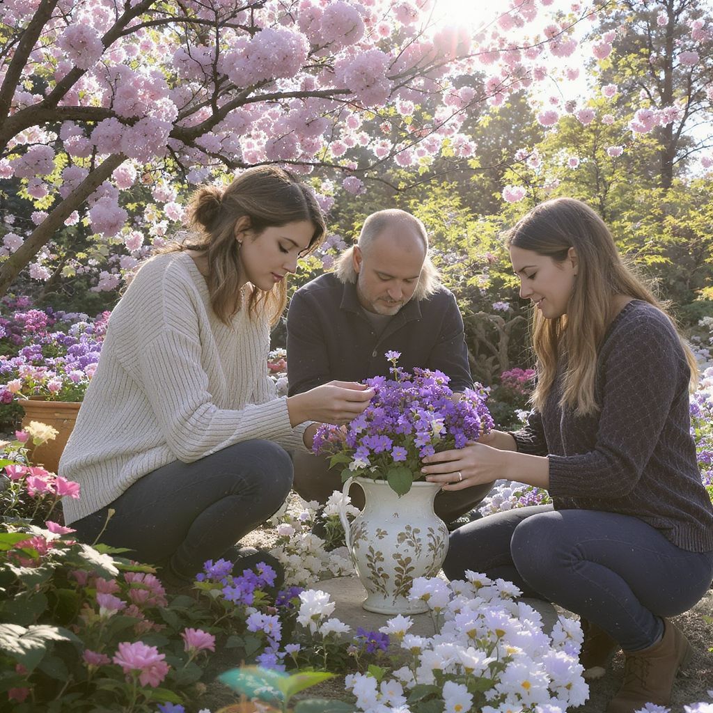 Az ibolya a szeretet és alázat szimbóluma.