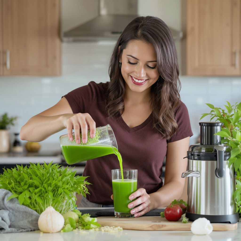 A búzafűlé gazdag antioxidánsokban, erősíti az immunrendszert.