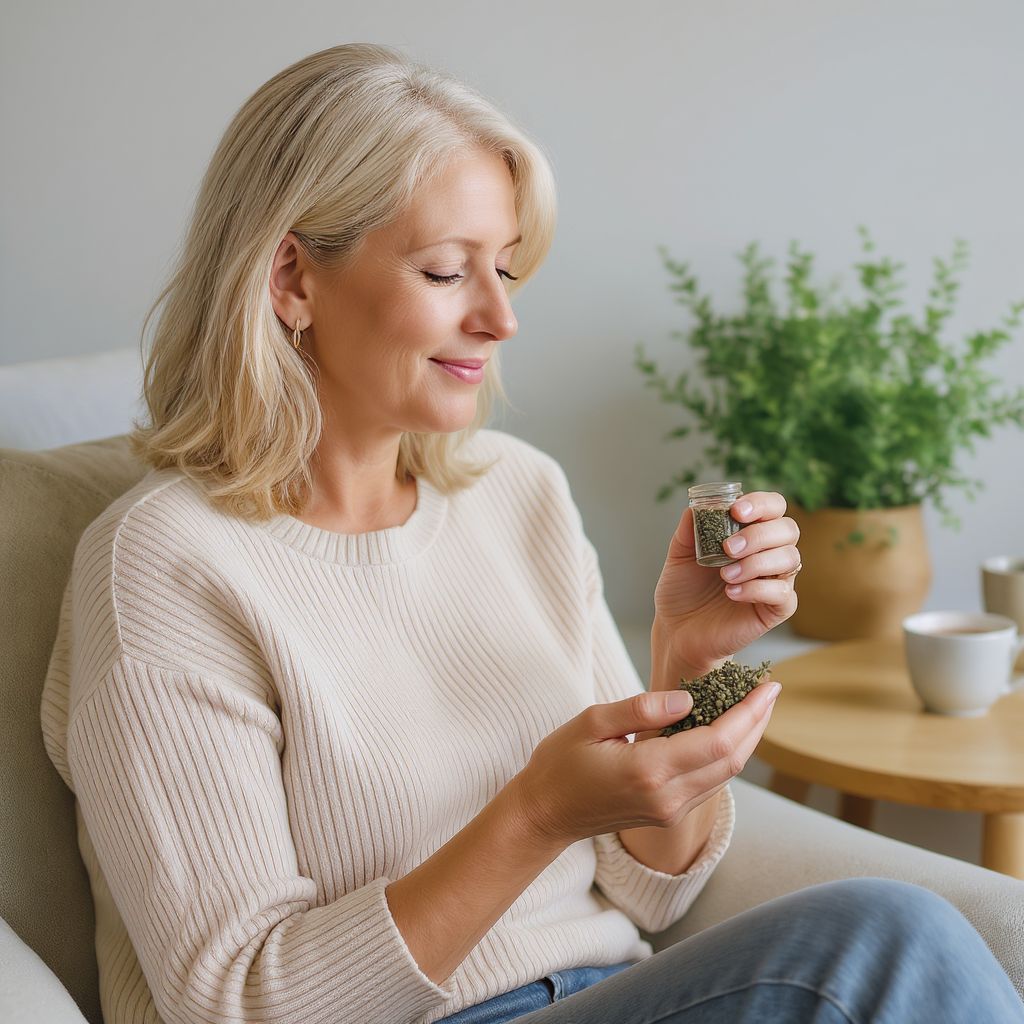 Az izsópfű gátolja a verejtékmirigyek aktivitását természetesen.